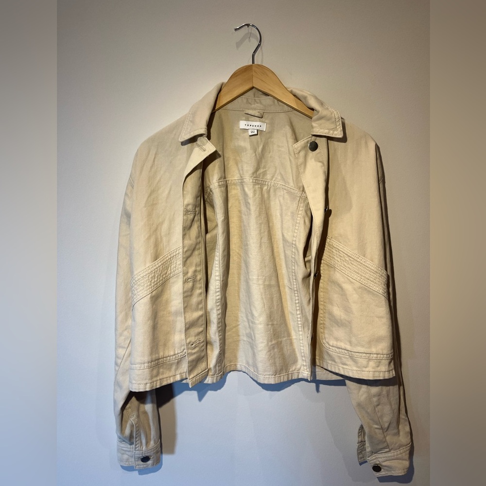 Topshop cropped jacket